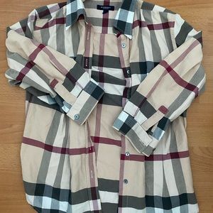 Women’s Burberry button down